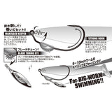Decoy Worm 130m Makisasu Magnum Weighted Worm Hook