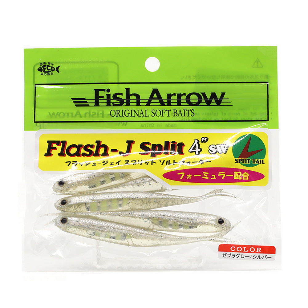 Sw Flash Fish Arrow Flash-J Split 4'' SW Soft Baits – Profisho Tackle