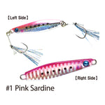 Hayabusa EX976 Jack Eye Shot Slow Slim Jigs 59mm 30g