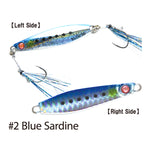 Hayabusa EX976 Jack Eye Shot Slow Slim Jigs 51mm 20g