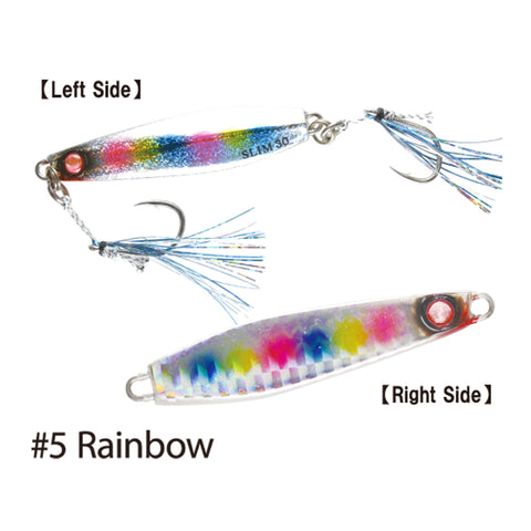 Hayabusa EX976 Jack Eye Shot Slow Slim Jigs 59mm 30g