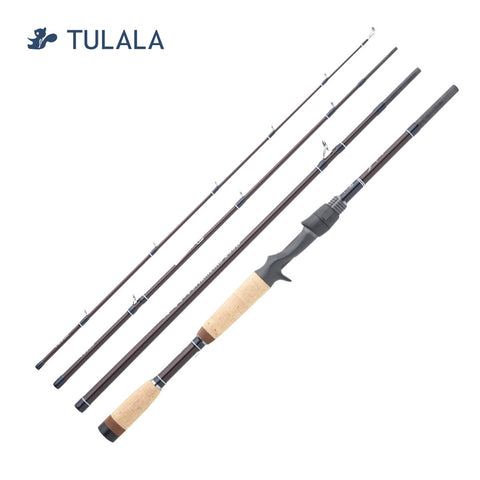 TULALA Portamento 200B 4-Piece Baitcasting Travel Rod