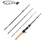 TULALA Ryokoro 410C-RR 4-Piece Baitcasting Travel Rod